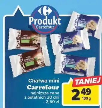 Carrefour Chałwa mini sezamowa carrefour oferta