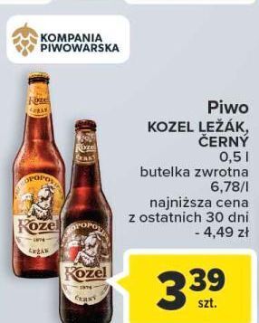 Carrefour Piwo kozel lezak oferta