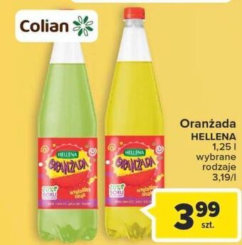 Carrefour Oranżada zielona hellena oferta