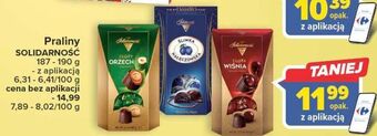 Carrefour Bombonierka solidarność złoty orzech oferta