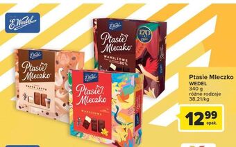 Carrefour Czekoladki caffe latte e. wedel ptasie mleczko oferta