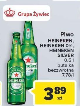 Carrefour Piwo heineken silver oferta