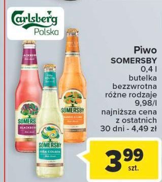 Carrefour Piwo somersby pina colada oferta