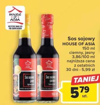 Carrefour Sos sojowy ciemny house of asia oferta