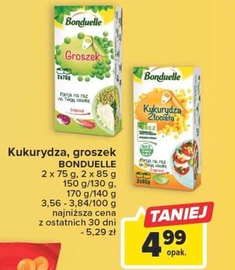 Carrefour Groszek bonduelle oferta