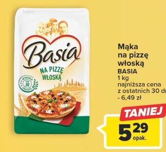 Carrefour Mąka pszenna na pizzę włoską basia oferta