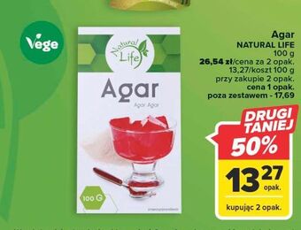Carrefour Agar natural life oferta