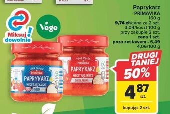 Carrefour Paprykarz wegetariański z kaszą jaglaną primavika oferta