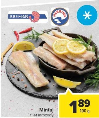 Carrefour Mintaj filet mrożony herring oferta
