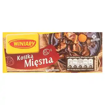 Delikatesy Centrum Winiary kostka mięsna 120 g (12 sztuk) oferta