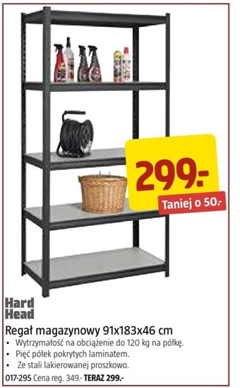 Jula Regał magazynowy hard head oferta