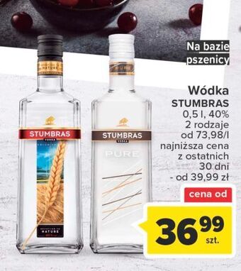 Carrefour Wódka stumbras centenary oferta