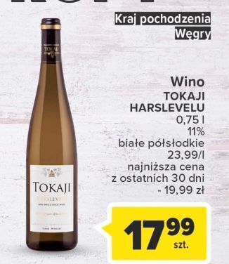 Carrefour Wino tokaji harslevelu oferta