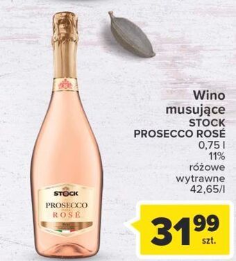 Carrefour Wino stock prosecco rose oferta