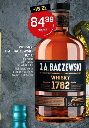 Duży Ben J.A.Baczewski whysky 0,7l blended alk.: 43% oferta