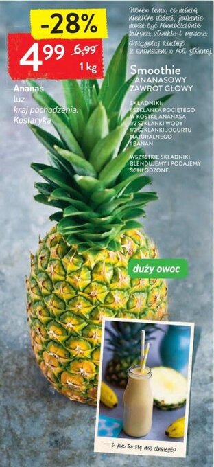 Intermarche Ananas 1kg oferta