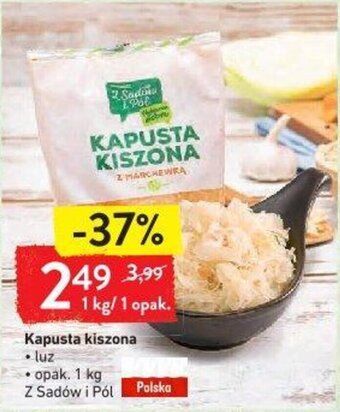 Intermarche Z sadów i Pól kapusta kiszona 1kg oferta