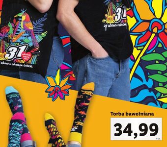 Lidl Torba bawełniana wośp oferta