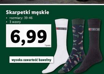 Lidl Skarpetki męskie robocze 39-46 parkside oferta