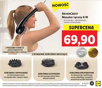 Lidl Masażer ręczny 6w silvercrest oferta