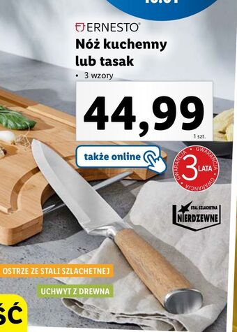 Lidl Nóż kuchenny ernesto oferta
