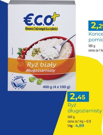 E.Leclerc Ryż biały długoziarnisty eco+ oferta