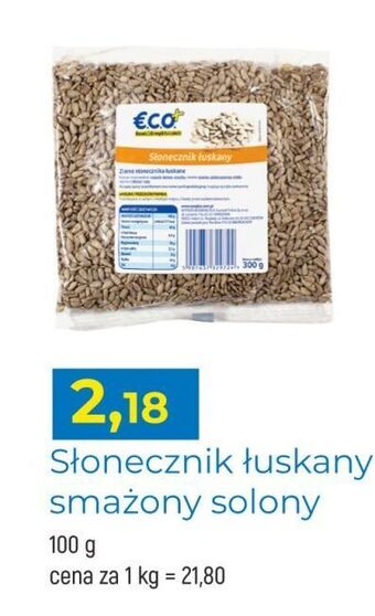 E.Leclerc Słonecznik łuskany eco+ oferta
