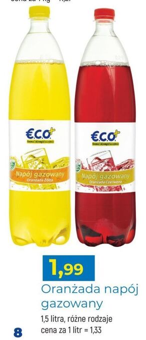 E.Leclerc Oranżada żółta eco+ oferta