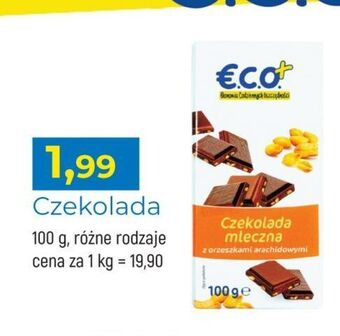 E.Leclerc Czekolada mleczna eco+ oferta