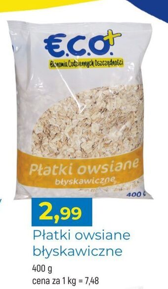 E.Leclerc Płatki owsiane błyskawiczne eco+ oferta