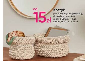 Pepco Koszyk pleciony 20 cm oferta