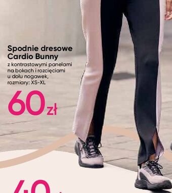 Pepco Spodnie dresowe rozm. xs-xl cardio bunny oferta