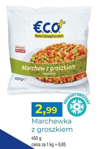E.Leclerc Marchew z groszkiem eco+ oferta