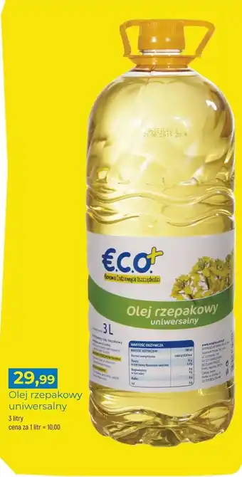 E.Leclerc Olej uniwersalny rzepakowy eco+ oferta