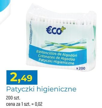 E.Leclerc Patyczki higieniczne eco+ oferta