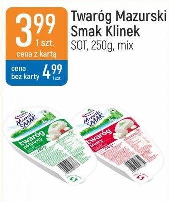 E.Leclerc Twaróg tłusty mazurski smak oferta
