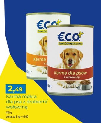 E.Leclerc Karma dla psa z drobiem eco+ oferta