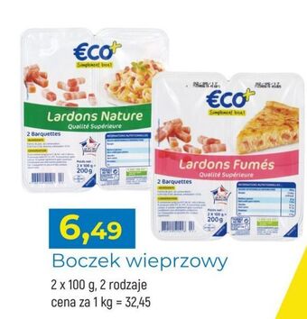 Boczek wieprzowy wędzony eco+