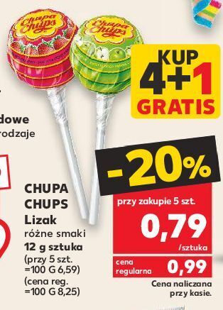 Kaufland Lizak apple chupa chups fruit oferta