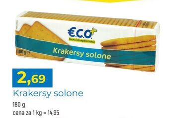 E.Leclerc Krakersy solone eco+ oferta