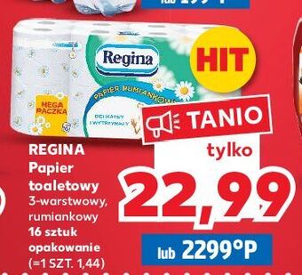 Kaufland Papier toaletowy rumiankowy regina oferta