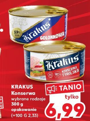 Kaufland Konserwa tyrolska krakus animex oferta