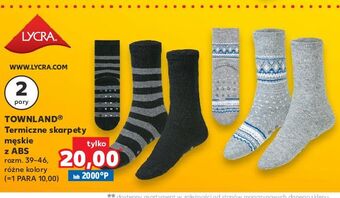 Kaufland Skarpety męskie 39-46 townland oferta