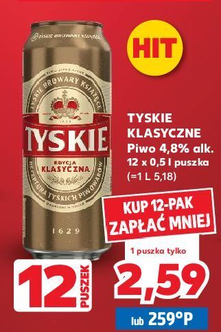 Kaufland Piwo tyskie klasyczne oferta