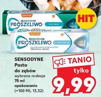 Kaufland Pasta do zębów sensodyne pro szkliwo delikatne wybielanie oferta