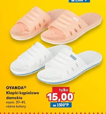 Klapki kąpielowe damskie 37-41 oyanda