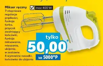 Kaufland Mikser ręczny 400 w oferta