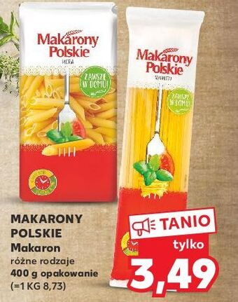 Kaufland Makaron pióra makarony polskie oferta