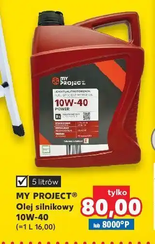 Kaufland Olej silnikowy 10w-40 myproject oferta