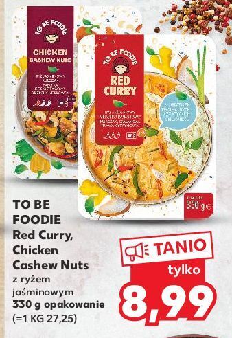 Kaufland Wegański kubełek azjatycki red curry to be foodie oferta